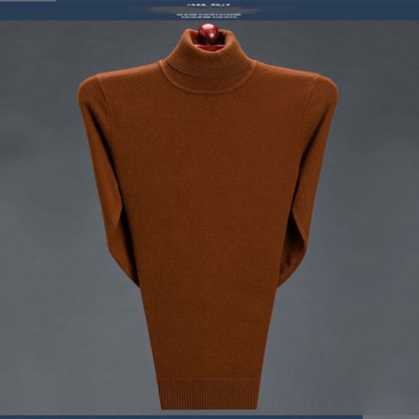 

mens designer long sleeve bottoming sweater youth solid color high neck thickened clothes 2020 spring and autumn new fashion, White;black