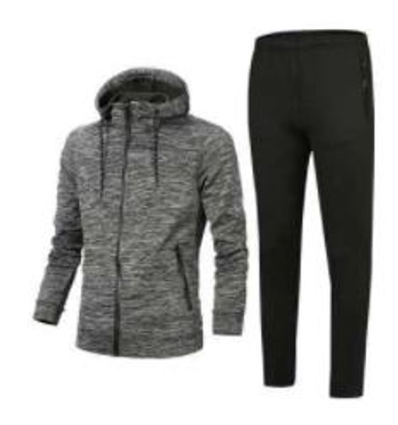 

мужчины беговая костюмы мужской спорт сжатые пуловеры брюки наборы homme с капюшоном кардиганы брюки толстовка толстовка беговая sweatpant к, Gray