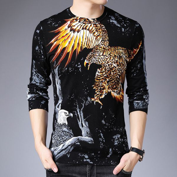 

men herren pullover pull homme hiver 2020 spring fashion social club party outfit trui heren sweaters print sweater men sweater, White;black