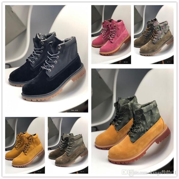 

2019 new ace original brand boots women men designer sports winter sneakers casual trainers mens womens luxury designer shoes boot, Black
