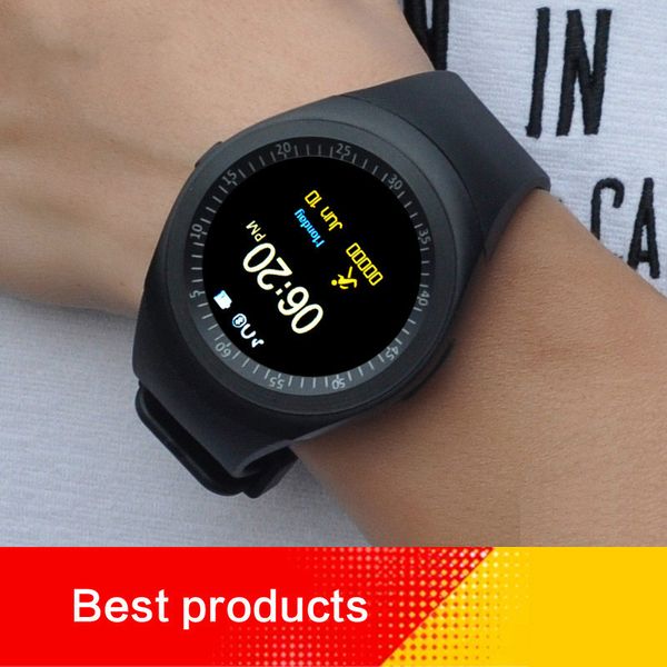 

winsun y1 smart watch round bluetooth sim card smartwatch remote camera controls female male fitness pacemaker sport watch