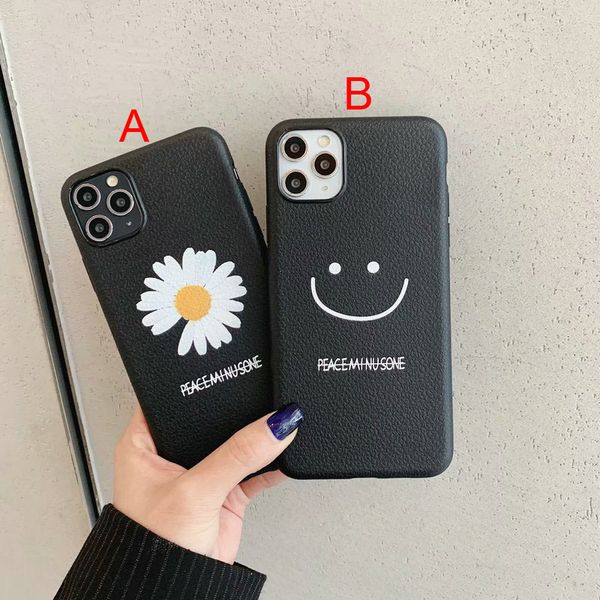 2023 Novo Chrysanthemum Smile Face Telefone Case para iPhone 11 11Pro max xr xs max x 7 7Plus 8 8Plus 6 6PLUS TPU Soft Shell