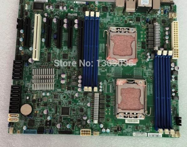 Schede 100% testate funzionano perfette per X9DAL-3 Workstation Server scheda madre chipset C606 supporto LGA 1356 serie E5-2400
