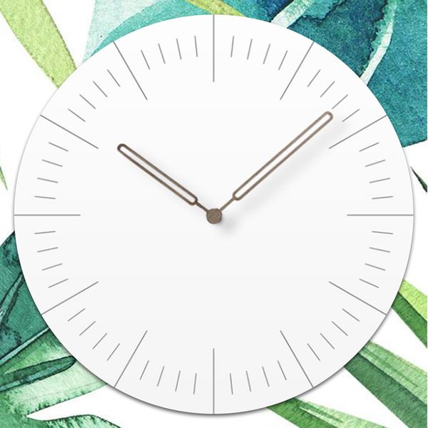 

simple wall clock european style living room wall clocks fashion creative bedroom silent quartz clock round decorative watches