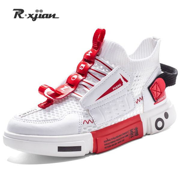 

r.xjian child sneakers outdoor sell breathable trend shoes new zapatos hombre fashion shoes for men lace-up big size 26-38
