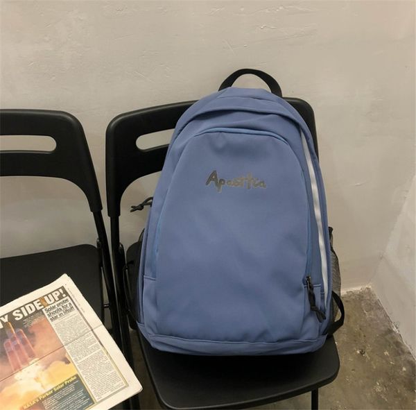 

school bag students large shoulder bag textured fashion backpacks ph-cfy20061943