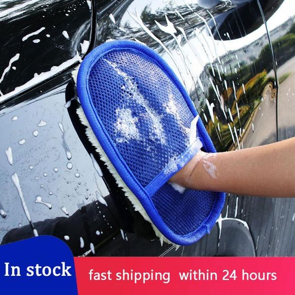 

подкладка 1шт перчатка авто уход mitt водонепроницаемых чистки губка ткань мебель наждак бытовая для очистки мойка перчатки инструменты