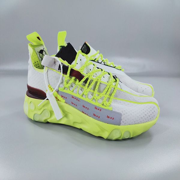 

новый реагировать ispa обувь платина оттенок мужчины женщины кроссовки с коробкой лучшее качество реагировать ispa black trainner спортивная