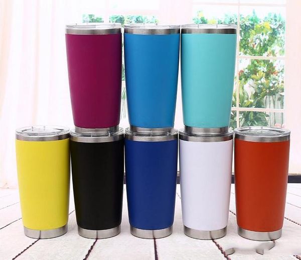 

New 600ml 20oz tainle teel cup vacuum in ulated mug with lid travel water bottle coffee mug large capacity mug with lid