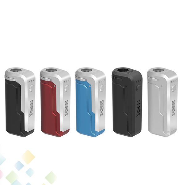

Authentic Yocan UNI Mod 650mAh Preheat Voltage Variable Adjustable Battery For All Width Size Thick Oil Cartridges Preheating Vape Pen Ecig