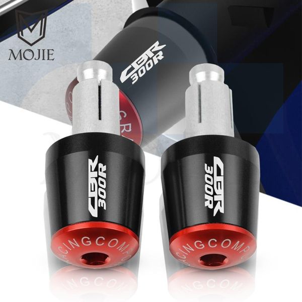 

motorcycle handlebar grips end handle bar cap end plug for cbr300r/cb300f/fa cbr cb 300r 300f 2014-2019 2015 2016 2017