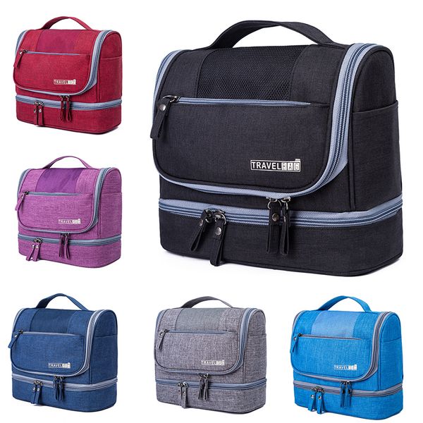 

2019 new men and women traveling bag waterproof cosmetic bags ourdoor make up bag