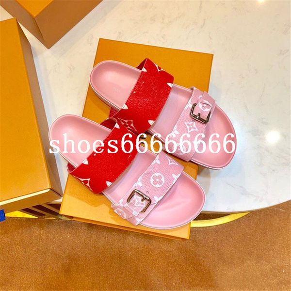 

women's luxury designer sandals designer shoes luxury slides summer fashion wide flat slippers size 35-41 fdzhlzj, Black