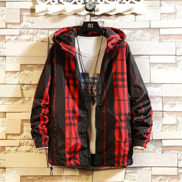 

new arrival spring autumn men's jackets solid fashion with hood coats male casual slim print bomber jacket men overcoat 5xl, Black;brown