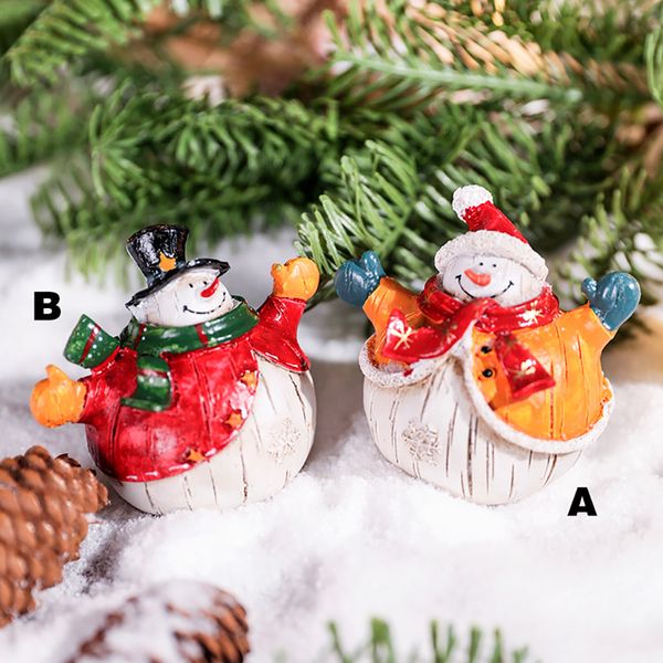 

christmas diy ornament santa resin doll deskdecoration christmas gift decor family decoration for home ornament
