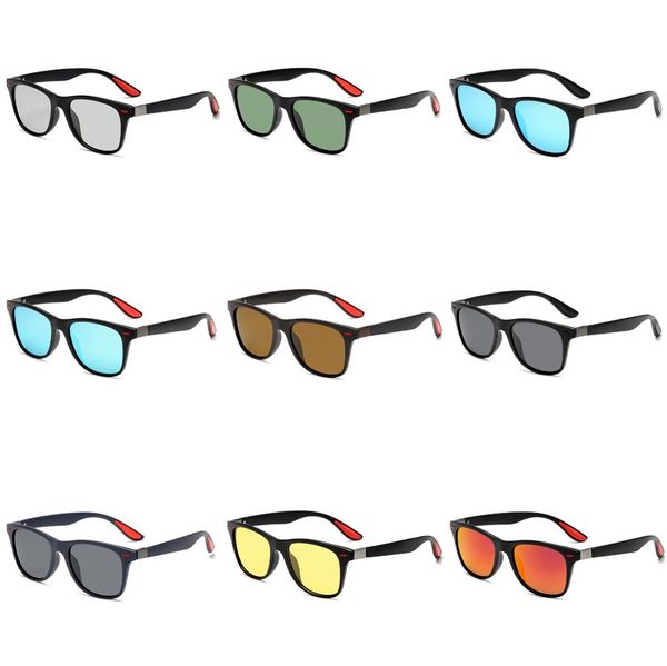 

selling new square frame sun glasses women men fashion sunglasses mix colors shopping #205, White;black