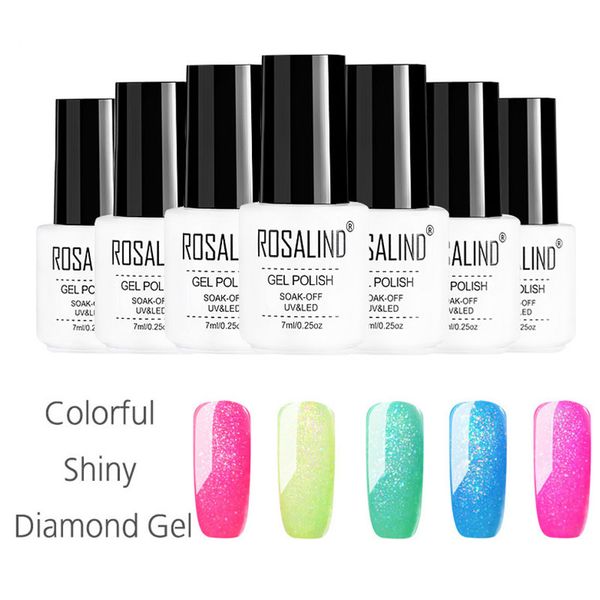 

shimmer gel nail polish long-lasting quick drying led uv nail gel luminous art