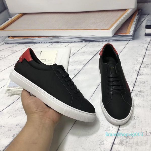 

brand small white shoes -2019 new small white shoes silk cowhide dating travel essential fashion shoes for men and women, Black