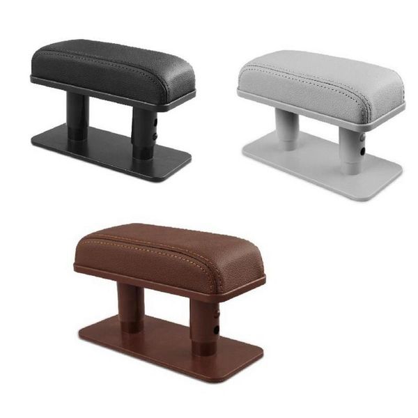 

universal car armrest left elbow support leather central armrest right adjustable box anti-fatigue door