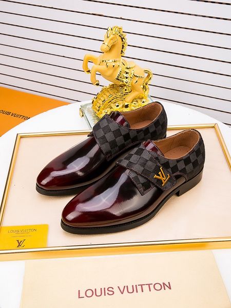 

high-end luxury fashion stardesigner men's brand party dress casual shoes business wedding retro shoes triple platform men's shoes