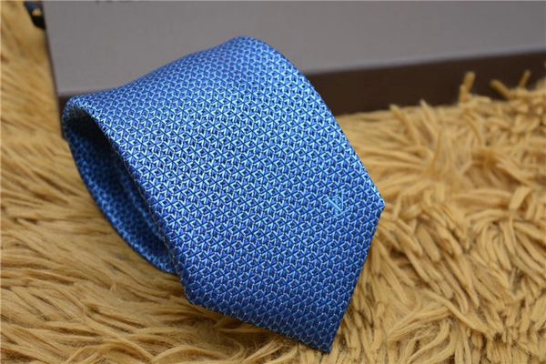 

silk designer tie men's casual 8 cm vintage plaid tie luxury designer tie brand gift box happy-01, Blue;purple