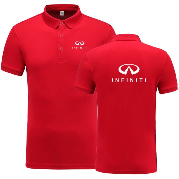 

new arrival brand clothing men infiniti logo polo shirt casual male mitsubishi polo shirt short sleeve polo shirt, White;black