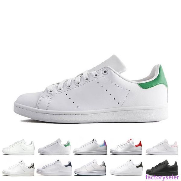 

2019 горячих кузнецы мужчины женщина стан обуви белая черная красное синее серебро розовая кузнец кроссовок повседневная обувь размер 36-44