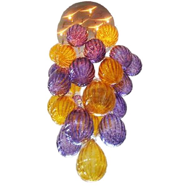 

lamps elegant villa art decorative hand blown-glass chandelier light coloured balloon design murano glass balls chandeliers