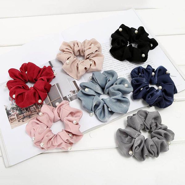 2019 Women Girl Hair Bun Wraps Scrunchy Ring Elastic Hair Bands