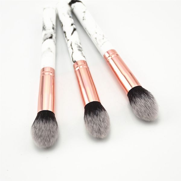 

marble makeup brushes for foundation powder blush concealer mask brush face cheek contour cosmetic powder foundation blush