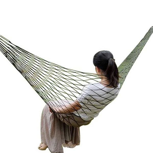 

lightweight new portable camping survival hammock 150kg bearing load sleeping amazing potable nylon parachute outdoor net bed