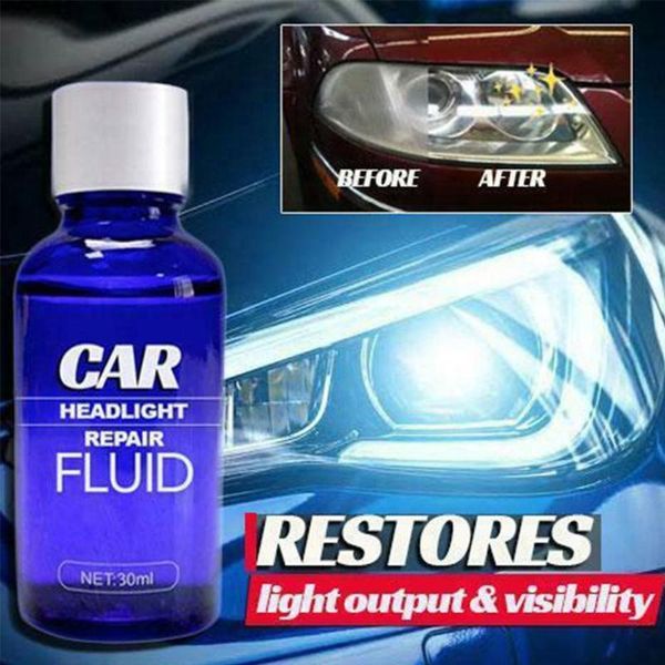 

10/30ml car headlight polishing repairingcleaning fluid repair refurbishment fluid detergent repair tool paint care