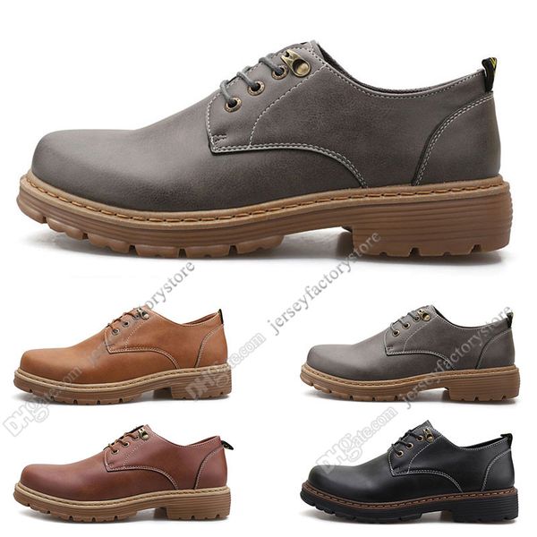

fashion large size 38-44 new men's leather men's shoes overshoes british casual shoes espadrilles fifteen, Black
