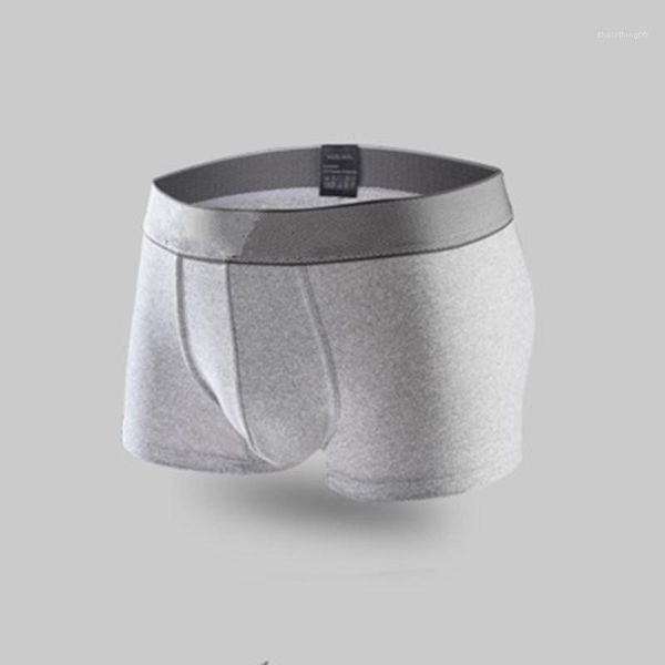 

men underwear flat angle underpants male breathable panties designer mens u convex boxer briefs printing cotton sexy, Black;white