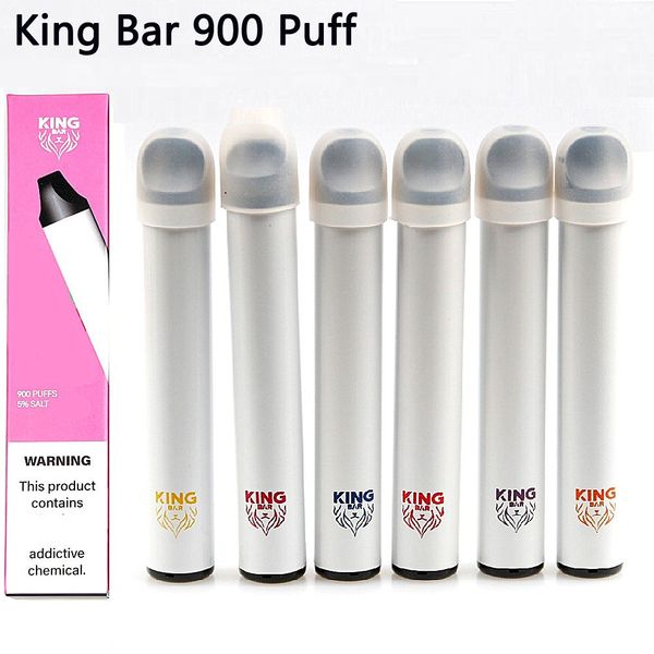 

Аутентичные King Bar Одноразовая Pod устройство 650mAh 3,5 мл укажи Vape Стик Pen 900 Puff 6 Варианты Helix скол TWST системы