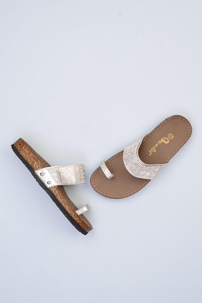 

bambi lame women slippers f0343008978, Black