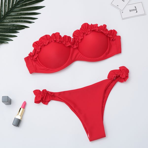 

new off shoulder bikini swimwear women swimsuit push up bikini set brazilian bathing suit beachwear swimming suit for women