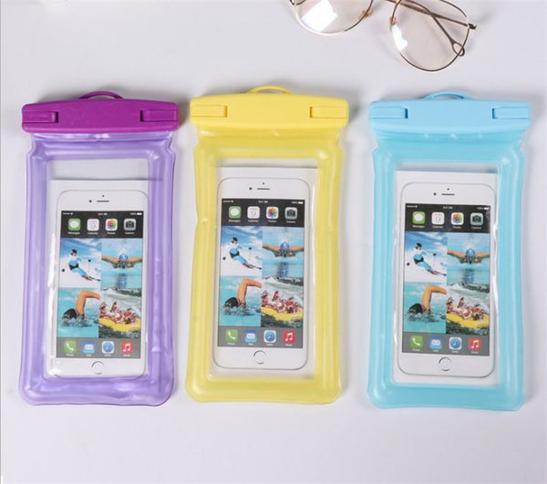 

2019 cell phone waterproof bag pvc anti water du t gadget outdoor port cartoon bag univer al bag dhl free