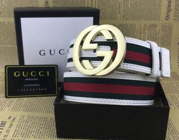 

2020 belt designerss belts mens belts belt luxury belt leather business belts womens big gold buckle with box, Blue;gray