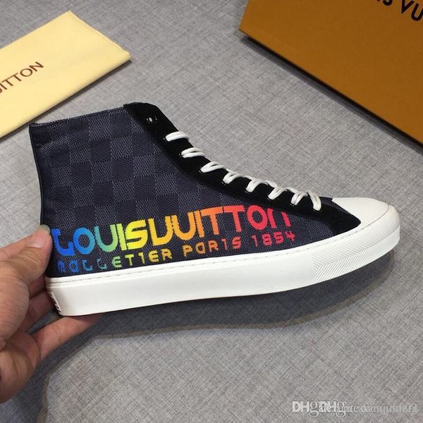 

19ss drop shipping brand designer men women white shoes trend sports casual embroidery authentic love bee couple white shoes tide, Blue;gray