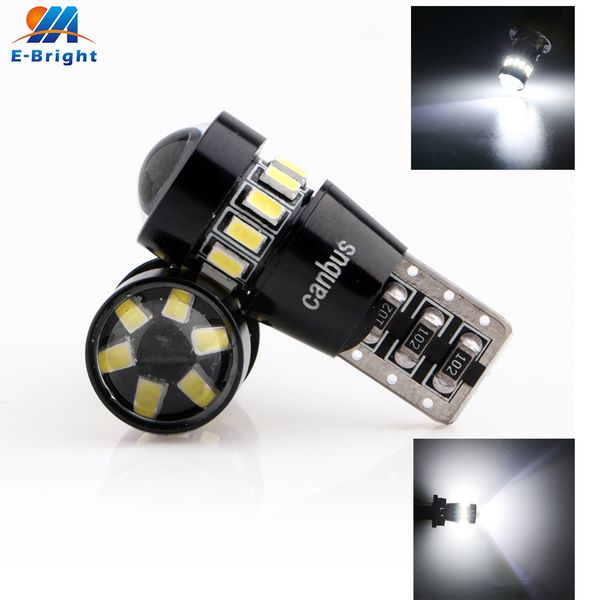 

20 pcs t10 canbus 3014 18 smd bl 8000k led bulb no error turn parking door signal side maker indicator light auto car mix colors