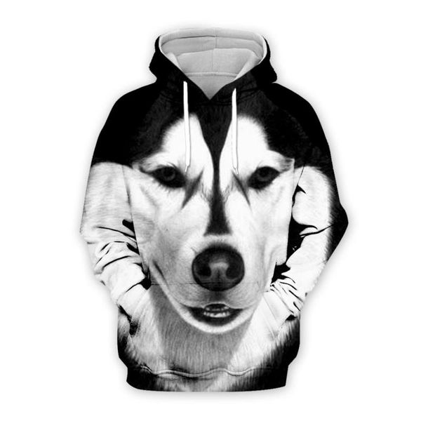 

2020 fashion plus size mens luxury designer hoodie streetwear men's clothing animal dog 3d printed hoodies for men 5xl sweatshirt, Black