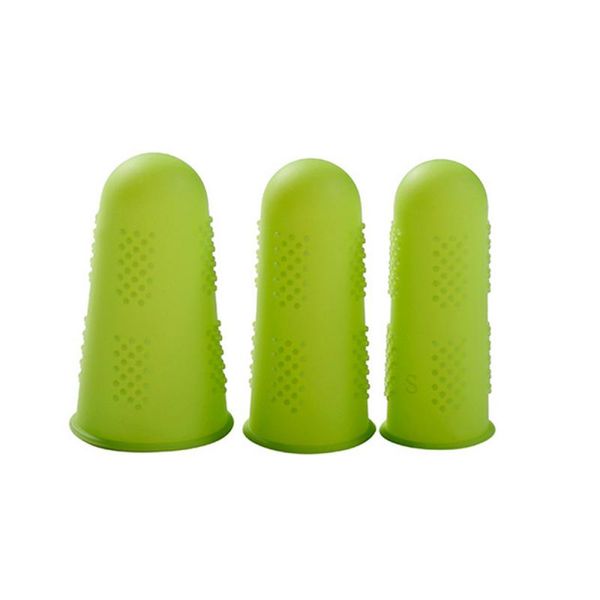 

3pcs/5pcs set silicone finger protector sleeve cover anti-cut heat resistant anti-slip fingers cover for cooking kitchen tools