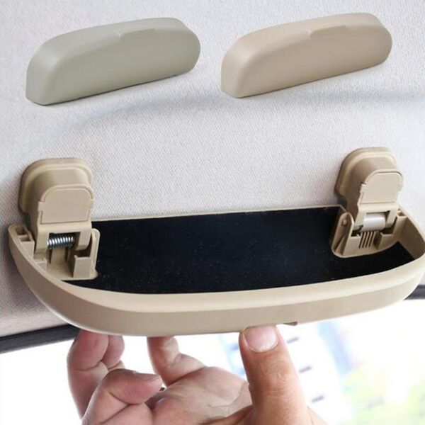 

dewtreetali 2017 convenient car accessories storage box autos parts sunglass eye glasses holder box case for