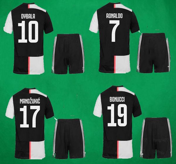 

19 20 juventu home occer kit ronaldo dybala kean marchi io occer jer ey hort outdoor port training et occer uniform