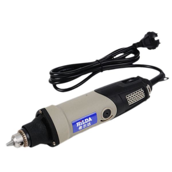 

brand new mini electric drill 220v 400w dremel style electric drill accessories grinder chuck variable speed rotary