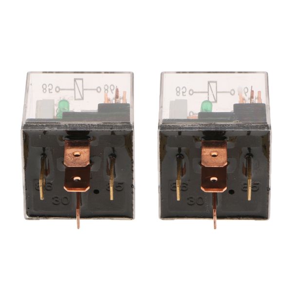 

1 пар jd1914 автомобильной автомобиля 12vdc 100a 5 pins переключатель spdt реле