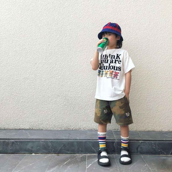 

baby shorts embroidery floral boys daddy shorts children's camouflage pattern casual design fashion kids clothes, Blue