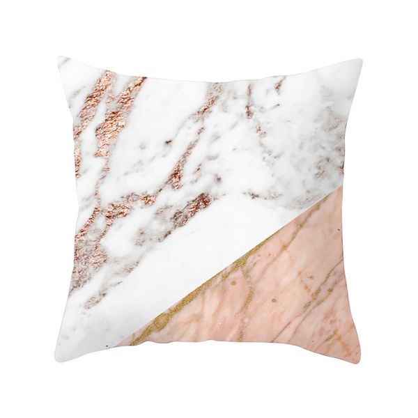 

geometric marble texture throw pillow case cushion cover sofa home decor square linen pillow cases w614