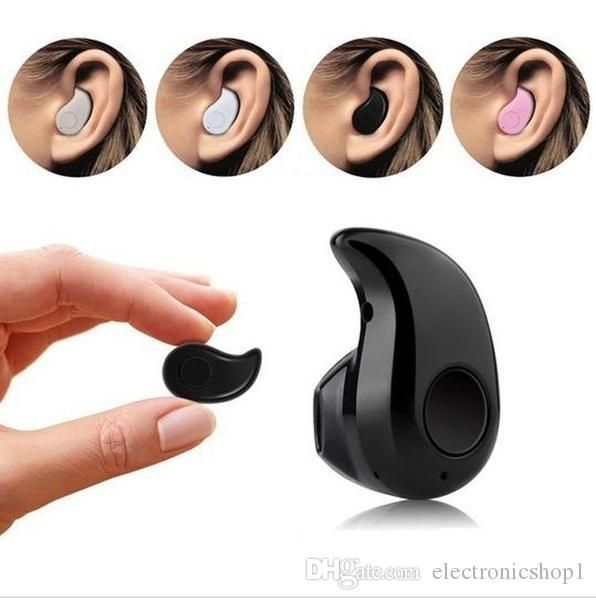 

wireless bluetooth in-ear stereo headset headphone earphone earpiece fit all phone
